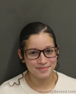 Mugshot of Valeria Ideliz Montanezrodriguez booked in Orange County, Florida on September 10, 2026
