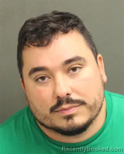 Mugshot of Luiz Fernando Ribeiro booked in Orange County, Florida on September 10, 2026