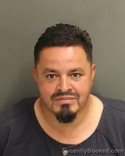 Mugshot of Mairon Javier Guillenzuniga booked in Orange County, Florida on September 10, 2026