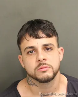 Mugshot of Peter Jose Carvajalcolmenares booked in Orange County, Florida on September 10, 2026
