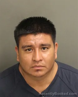 Mugshot of Rogelio Ramon Angelesramirez booked in Orange County, Florida on September 10, 2026