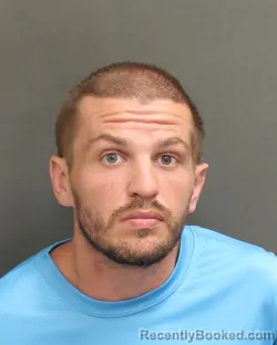 Mugshot of River Kingfisher Keaton booked in Orange County, Florida on September 10, 2026