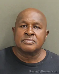 Mugshot of Joe Louis Oliver booked in Orange County, Florida on September 10, 2026