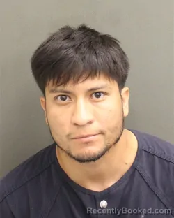 Mugshot of Kevin Josue Cruzrodriguez booked in Orange County, Florida on September 11, 2026