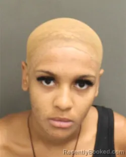 Mugshot of Shania Davidson booked in Orange County, Florida on September 11, 2026