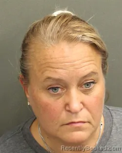 Mugshot of Shay Elizabeth Loffreda booked in Orange County, Florida on September 11, 2026