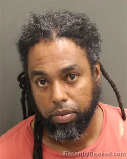 Mugshot of David Jimenez booked in Orange County, Florida on September 11, 2026