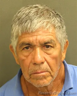 Mugshot of Salvador Valdezaguilar booked in Orange County, Florida on September 12, 2026