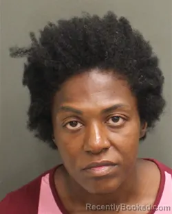Mugshot of Jennifer Kim Richardson booked in Orange County, Florida on September 12, 2026