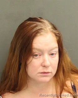 Mugshot of Margaret Lean Fridlich booked in Orange County, Florida on September 12, 2026