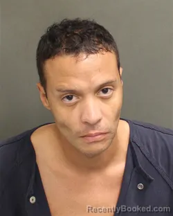 Mugshot of Nicholas Andrew Maldonado booked in Orange County, Florida on September 12, 2026