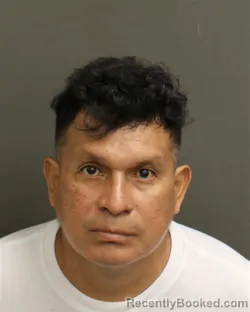 Mugshot of Carlos Antonio Ortiz booked in Orange County, Florida on September 12, 2026