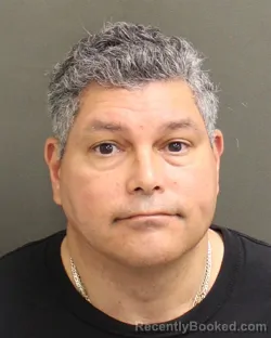 Mugshot of Hernan Betancourt booked in Orange County, Florida on September 12, 2026