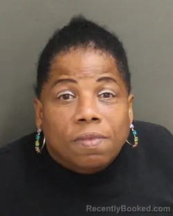 Mugshot of Cheryl A Whyte booked in Orange County, Florida on September 12, 2026
