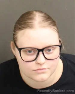 Mugshot of Raven Brianna Heath booked in Orange County, Florida on September 12, 2026