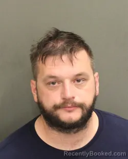 Mugshot of Jordan Glen Peacock booked in Orange County, Florida on September 13, 2026