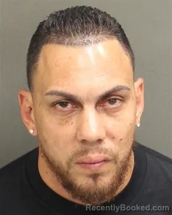 Mugshot of Luis Manuel Solergomez booked in Orange County, Florida on September 13, 2026
