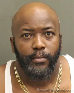 Mugshot of Terrell James Scott booked in Orange County, Florida on September 13, 2026