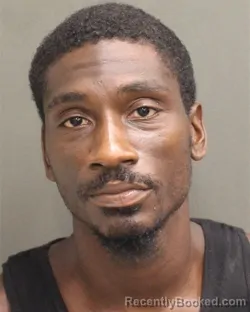 Mugshot of Keldrin Kwame Young booked in Orange County, Florida on September 13, 2026