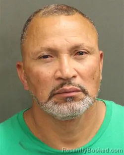 Mugshot of Franklin Riverosantana booked in Orange County, Florida on September 13, 2026