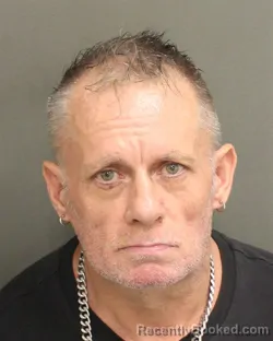 Mugshot of Craig Lee Owens booked in Orange County, Florida on September 13, 2026