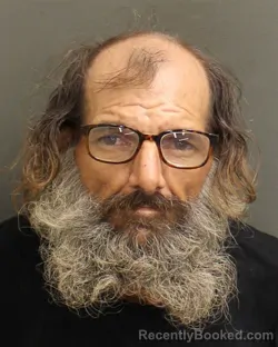 Mugshot of William Franc Monaco booked in Orange County, Florida on September 13, 2026