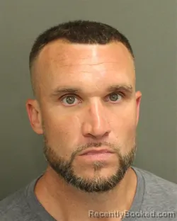 Mugshot of Ryan Andrew Davy booked in Orange County, Florida on September 13, 2026