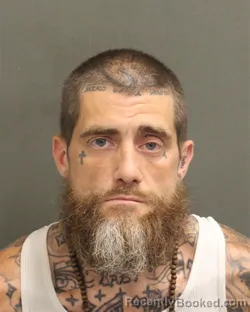 Mugshot of Clayton Ted Brantley booked in Orange County, Florida on September 13, 2026