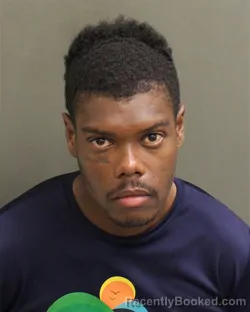 Mugshot of Kadeiym Deshaun Francois booked in Orange County, Florida on September 14, 2026