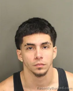 Mugshot of Gabriel Andres Gonzalezcarranza booked in Orange County, Florida on September 14, 2026