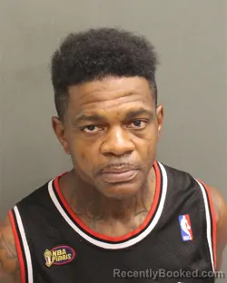 Mugshot of Louis Lamont Hawkins booked in Orange County, Florida on September 14, 2026