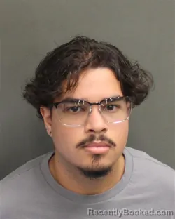 Mugshot of Daniel Antonio Fermin booked in Orange County, Florida on September 14, 2026