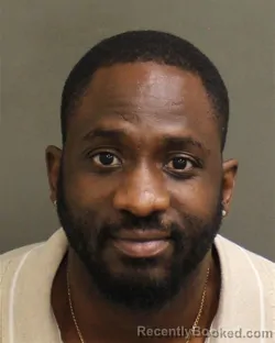 Mugshot of Steven Daniel Chery booked in Orange County, Florida on September 14, 2026