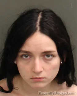 Mugshot of Makenna Lena Stankiewicz booked in Orange County, Florida on September 14, 2026