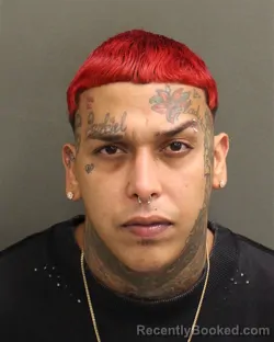 Mugshot of Samuel Jr Santiagoserrano booked in Orange County, Florida on September 14, 2026