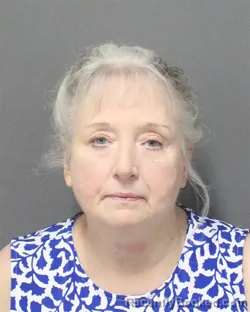 Mugshot of Patricia Hegarty Crow booked in Orange County, Florida on September 14, 2026