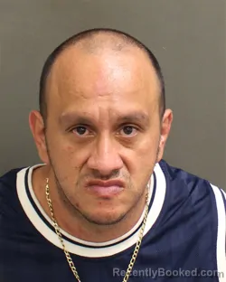 Mugshot of Edwin Robert Espinoza booked in Orange County, Florida on September 14, 2026