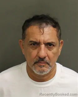 Mugshot of Yevin Eladio Nunezquispe booked in Orange County, Florida on September 14, 2026