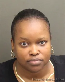 Mugshot of Malinena Moise booked in Orange County, Florida on September 15, 2026