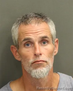 Mugshot of Christopher Michael Stahl booked in Orange County, Florida on September 15, 2026