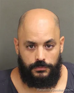 Mugshot of Omar Gonzalez Herman booked in Orange County, Florida on September 15, 2026