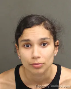 Mugshot of Felicita Padilla booked in Orange County, Florida on September 15, 2026
