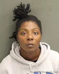 Mugshot of Angela Sanders booked in Orange County, Florida on September 15, 2026