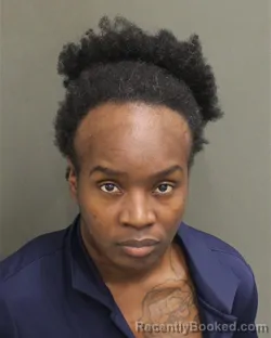Mugshot of Tamia Sierra Ashe booked in Orange County, Florida on September 15, 2026