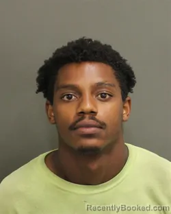 Mugshot of Taequan Marquis Quin Johnson booked in Orange County, Florida on September 15, 2026