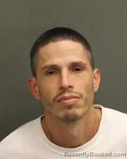 Mugshot of Andres Fernando Rendacosta booked in Orange County, Florida on September 15, 2026