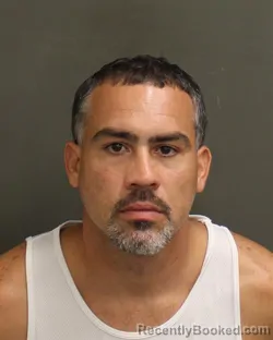 Mugshot of John Anthony Acevedovazquez booked in Orange County, Florida on September 15, 2026