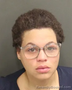 Mugshot of Jade Deshauna Jones booked in Orange County, Florida on September 15, 2026