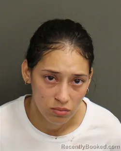 Mugshot of Stephanie Castillolopez booked in Orange County, Florida on September 16, 2026