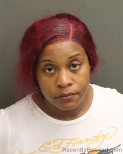 Mugshot of Lataisha Shawnic Jackson booked in Orange County, Florida on September 16, 2026